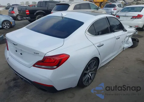 2019 Genesis G70 3.3T Advanced из США, поврежденный, VIN KMTG74LE9KU032547